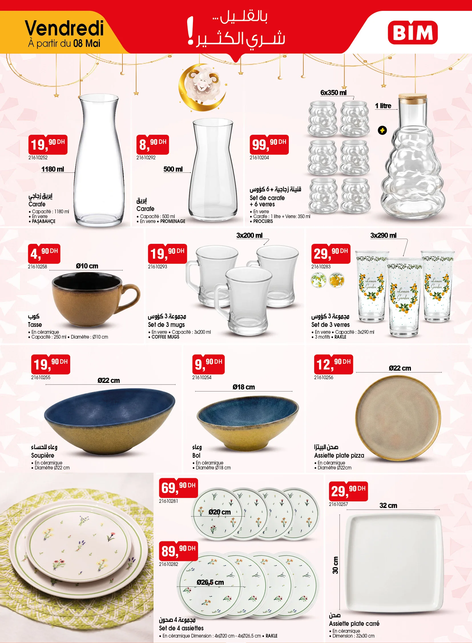 Catalogue BIM — page 9/10 — Offres valables à partir du 8 mai 2026