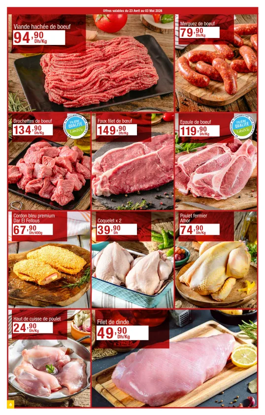 Carrefour catalog — page 6/16 — Offers valid from 23 April 2026 to 13 May 2026