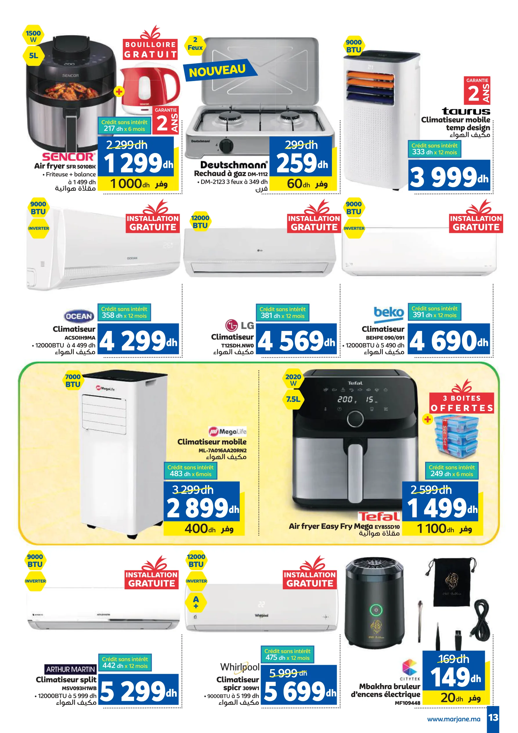 Catalogue Marjane — page 13/49 — Offres valables du 28 avril 2026 au 26 mai 2026